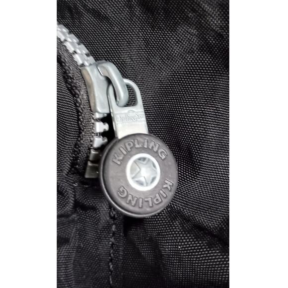 Kipling Europa black shoulder bag hobo bag satchel - Picture 12 of 12